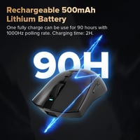 ماوس Delux M700 Pro • ٥٩غم • حساس PAW3395
