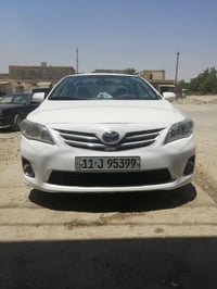كورلا 2012 خليجي XLI محرك 1800 بلادي السونار يمك السعر 95ورقه وبيها مج...