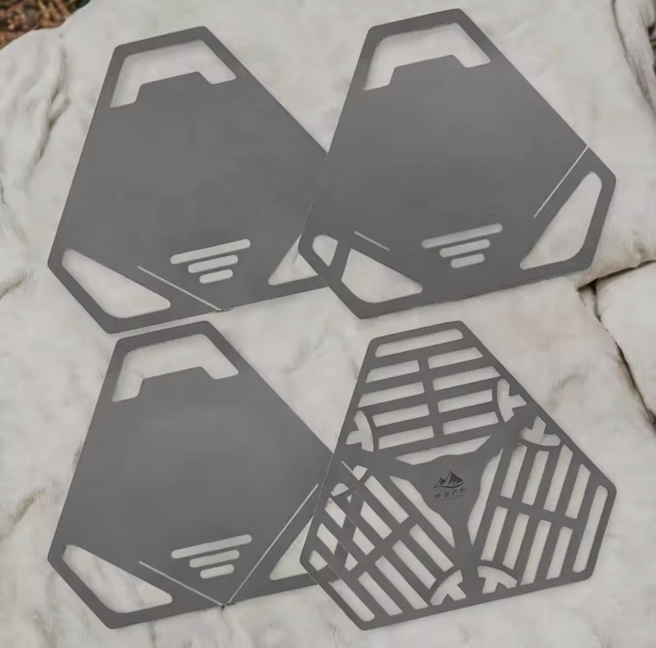 سلام عليكم اخوان الطيبين 
اتوفرت منقله سفري 
سهل فتح و شد تتكون من 4فقط قطع 
🔕تيتانيوم مو استيل او حديد🔕 
سعره 30 الالف متوفر توصيل 
مكاني كركوك 
رقمي ***********
