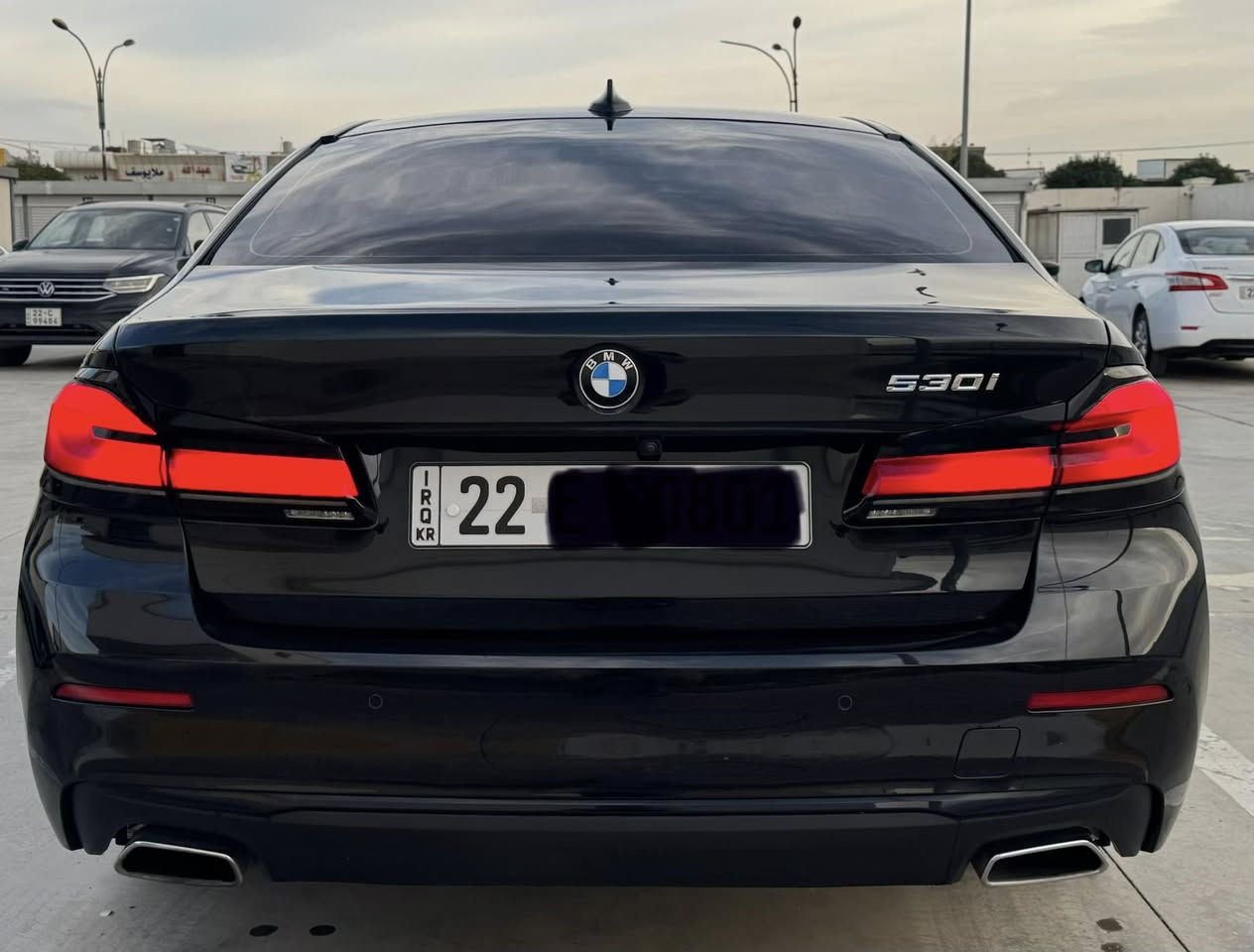 BMW 530  2022.  سیارە 
 ٢٣ /میل   
() كيج (عداد) الكتروني
فتحة سقف
+ رادار نقاط عمياء رادار تحديد مسار وخطوط شوارع
كشنات هيتر + خزن ميموري +
كشن داينمك
ليد داخلي متغير ليزري
لايت اوتو عالي ناصي + ماسحات
جام اوتو
تشغيل عن بعد
Sport 
Normal 
Economic 
اوتو ستارت + اوتو هولد
دشبول ليزري عدد الوان متغيرة
صندوك كهربائي بصمة + بالقدم ينفتح
+ عن بعد
مواصفات هواية متنعد ذكرت
عدد منها
داخل جلد اسود
سعر. 310 
 تئبینی   ///

ئوتومبئلەکە جئ جئ سبوغە بە دار لئ درایە بئ دعمە هەموو   ئربەگی سالمە هەمووی بە شەرت 
م/ ***********
