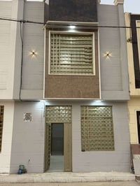 بيت للبيع ٥٠متر طابق ونص بناء طابوك مجمع الغدير خلف الفيزه التركيه غرف...