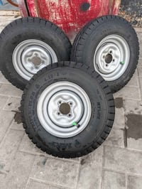 ويلات أبو الفتحه وتايرات جبلي جدد مستخدم أقل شهر سعر الواحد 35 رقمي 07...