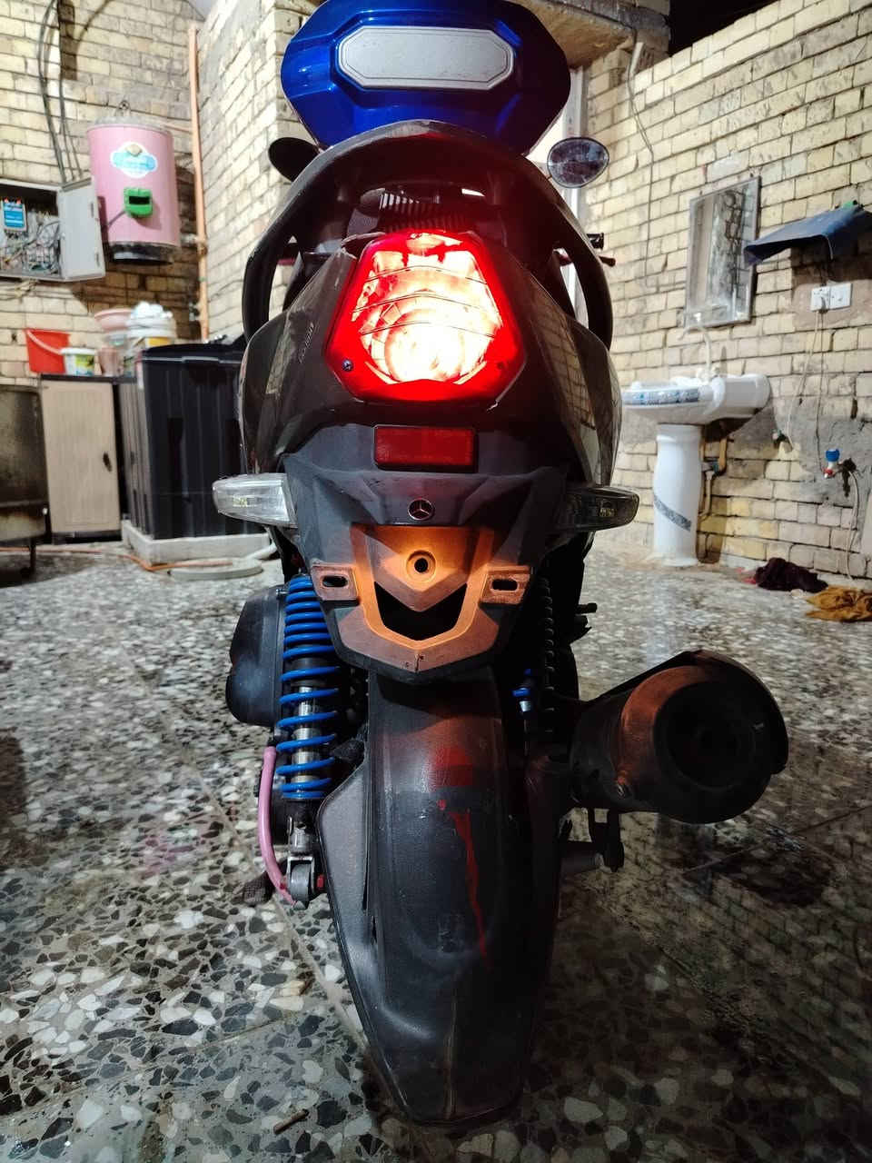 سلام عليكم 
دراجه جي تي ار موديل 2014
دراجه خير من الله شوفت عينكم گلب وخذ 
ملاحضه: (كفر لامامي موجود) 
سعر 500وبيه مجال 
غير متواجد نت (***********)
