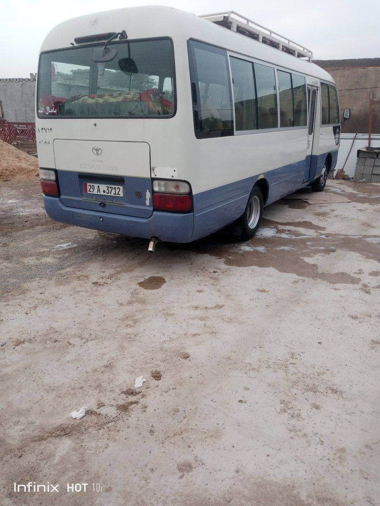 سلام عليكم كوستر البيع مديل 2007سياره جاهزه تخم تاير برجستون تبريد محور. مكينه وكير وكسل مكفولت  بيع ومروس ترهم سعر 230 مكان سياره وسط مركز المدينه***********
