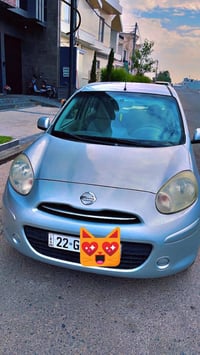 نيسان ميكرا مواصفات خليجي  موديل 2016 ماشيه 161.000كم كير ومحرك شرط  ض...