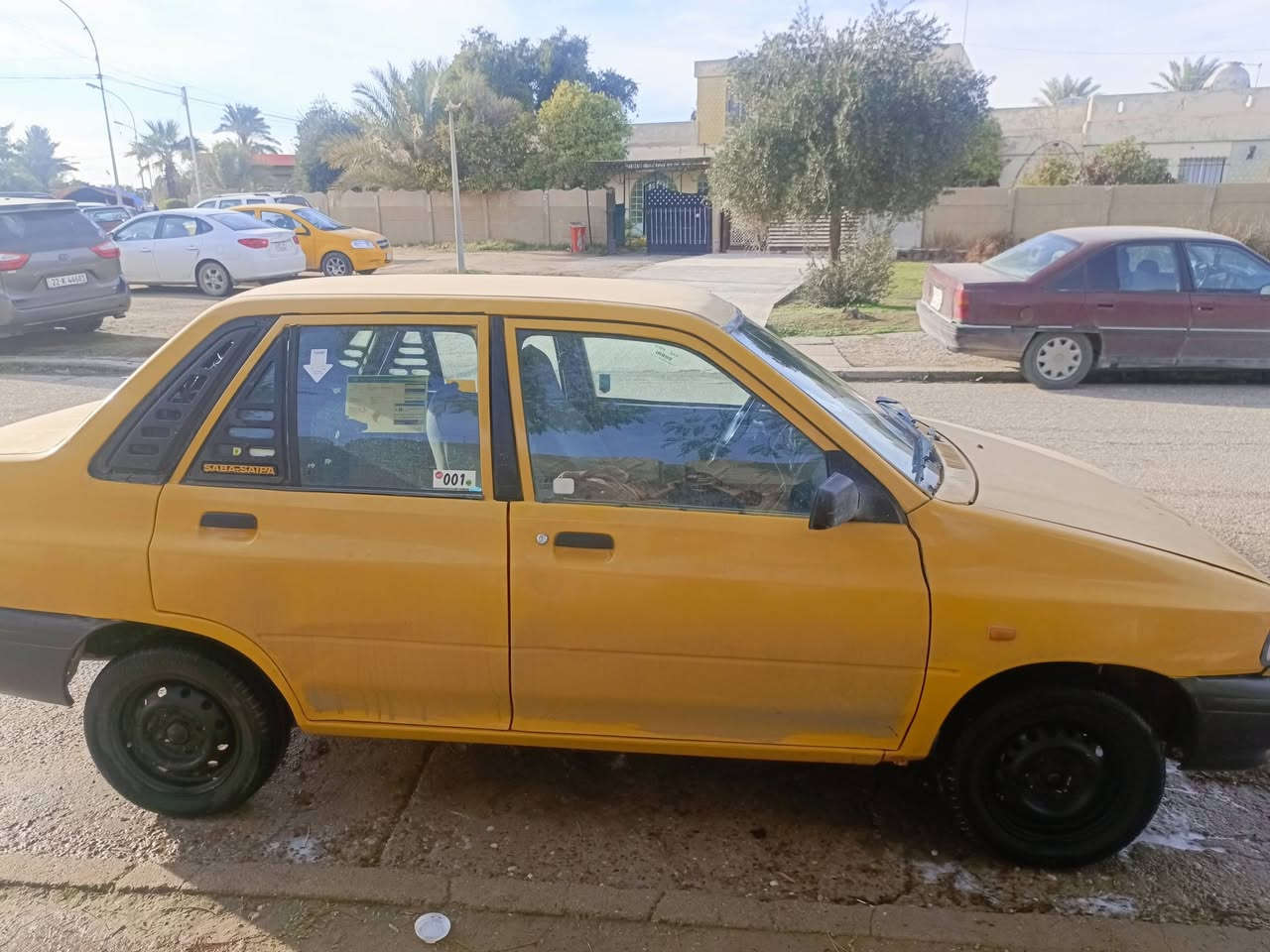 سلام عليكم 
سايبه 2012
مشروع وطني رقم بغداد 
تبريد شغال كلها جديد
صدر جديد تاير جديد 
غرامه شرط تحويل شرط
رقم ***********
سعر26
