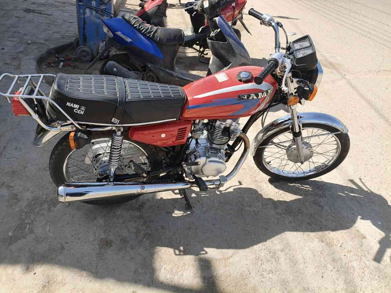 السلام عليكم دراجه للبيع سكنر سبع ورقات طالعه شهر 12من الوكيل الرقم  ‏‪***********‬‏
