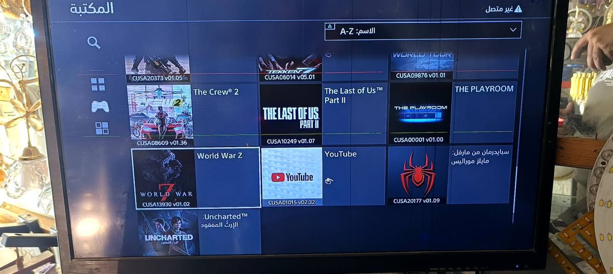 ps4 pro 1T 9.00
بلي فور برو مهكر واحد تيرا نظام 9.00
بي 40 لعبه ومعروضات بل صور 
وايضا بي ❗هارد واحد تيرا موسع❗ يعني الجهاز صار 2 تيرا
و يوبي اس 1500 
يدات عدد 2 اصلي + تجاري وكيبل شحن 3 متر  سعرهن 500 الف وبي مجال 

بل عافيه على الياخذه والي يجي بي خير ويدلل
رقم واتساب ***********
مكاني بغداد الدوره
