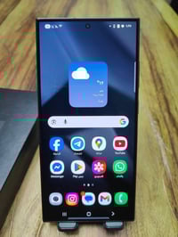 اس 24 الترا أمريكي ذاكرة 256 لون اسود  اخو الجديد كامل ملحقات  يشغل شر...