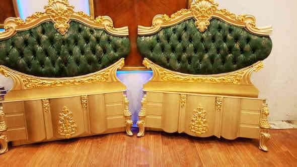 سرير زان مصري جديد غير مستخدم بلتغليف توجد ال الوان ثانيه السعر٢٢٥ *********** بغداد
