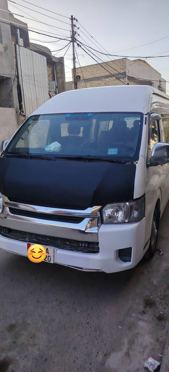 السلام عليكم هايكر 2014مكينه و كير و اكسل خير من الله رقم انكليزي جديد هزه جديده  بكل مكان يعجبك تحول  بأسمي ملاحضه اريد تحويل  مصفره غرامات و ضريبه باب كهربائي منضومه غاز درع خلفي شاشه تبريد ثلج 🥶 تاخذ تقريبا 19 نفر ويه الكعده خلف السايق  مثلا روضه او طلاب  ملاحضه الكشر بي اشويه مكانات صبغ و تعمير هلالات مكاني بغداد زعفرانيه *********** السعر 95 و بيها مجال ان شاء الله
