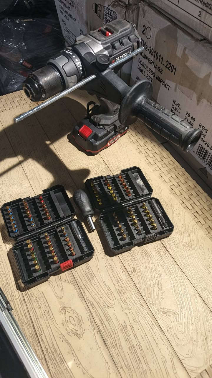 سلام عليكم شباب توفر الجنطة الملكية تتميز من دريل فتح وشد برشلز معا 2سيت لبب 74لبة سيت براين حديد وخشب والمنيوم كتر موس معا 10شفرات ماسة +فيتة ٣متر+درنفيس راجز+درنفيس صغير 

السعر عرض رمضاني 125 وتوصيل مجاني 

الحجز مراسلت الصفة اسمك و عنوانك ويتم الححز  والكمية محدودةة


**إذا كنت صاحب هذا الإعلان وتريد حذفه لأي سبب، رجاءا أرسل رسالة إلى الدعم الفني**