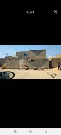 البيت للبيع المساحه 100م للبيع ع مبادره   في شارع 60 قرب حسينيه ام الب...