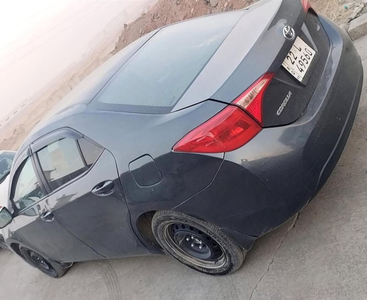 ئۆتۆمبێل: تویتا کرۆلا 2017 

مواصفات LE
سەیارەیەکی تا بڵی جوانە 

ســــعر $ یەک کۆمێنـت بکە راســـتەوخۆ بــۆ دێـــت🟢

 بێ مەسروفە  توند و تۆڵە
بۆیاخ عام 
سەیارەیەکە هی دەستی خۆمە 
بە ناوی خۆمەویە تەحویل بە شەرت 
غرامەی 600$ لەسەرە

ژمارەی خاوەن سەیارە👈: ***********
