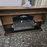 صوبة كهربائية • حجر • رف ديكور