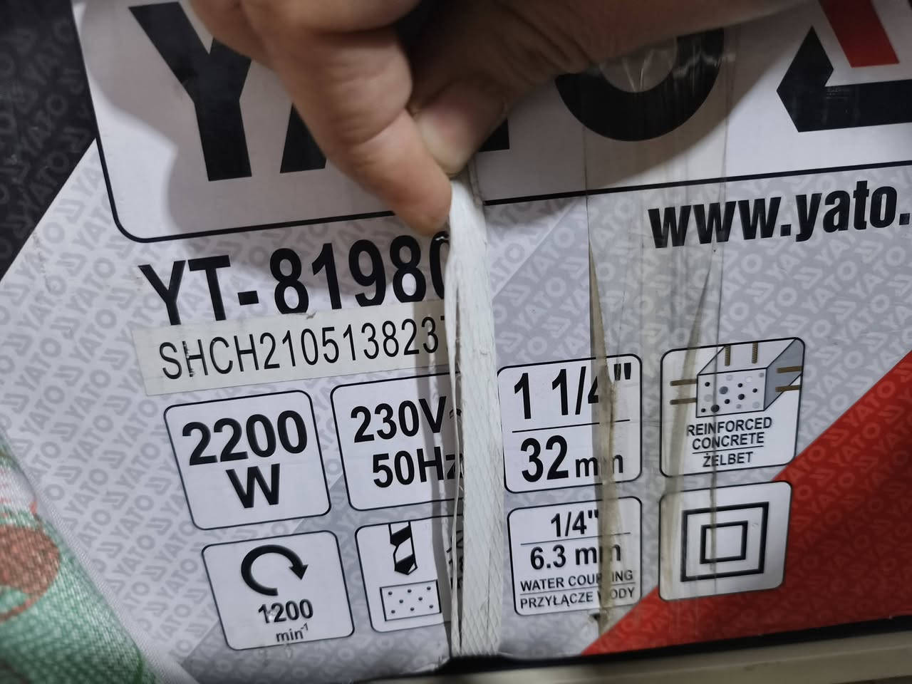 السلام عليكم ورحمة الله وبركاته دريل كور جديد سعره اخذته ٤٤٠ الف ما استخدمته ابيعه ٣٠٠ مكان بغداد ***********
