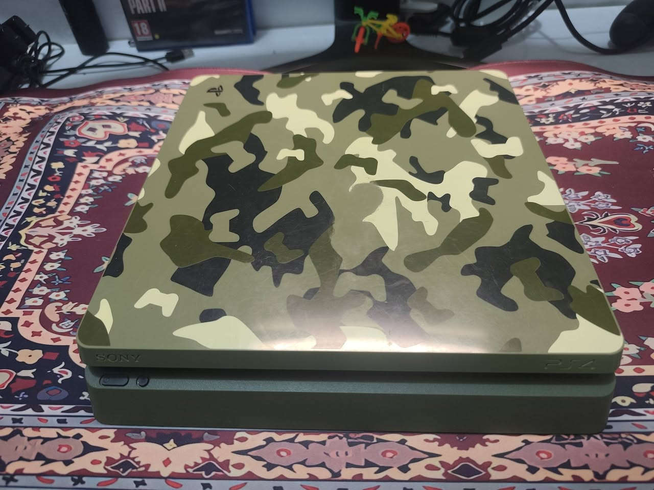 بلي فور مهكر نضام 9 واحد تيرا + بداخله العاب ومكتبه العاب كيم باتو + جوستك اضافي مكاني كربلاء ***********
