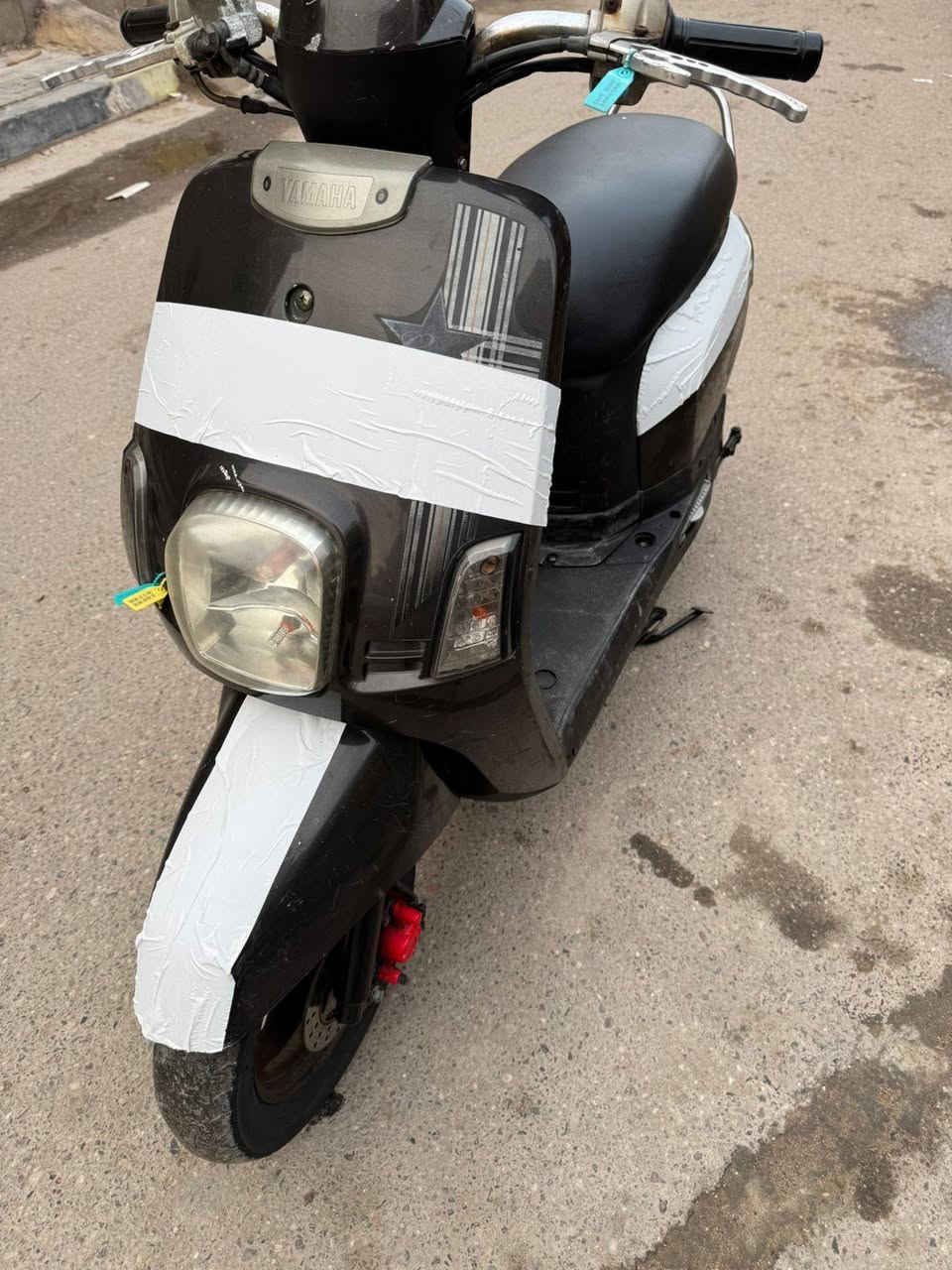 سلام عليكم دراجه البيع بوليسي جديده  بوشه ٤٩ ما مفتوحه دراجه صارلهه شهر ونص من طالعه من باله شقاله كله كهربائيات وسلف وهندر العلوان بصره رقم الهادف//***********
