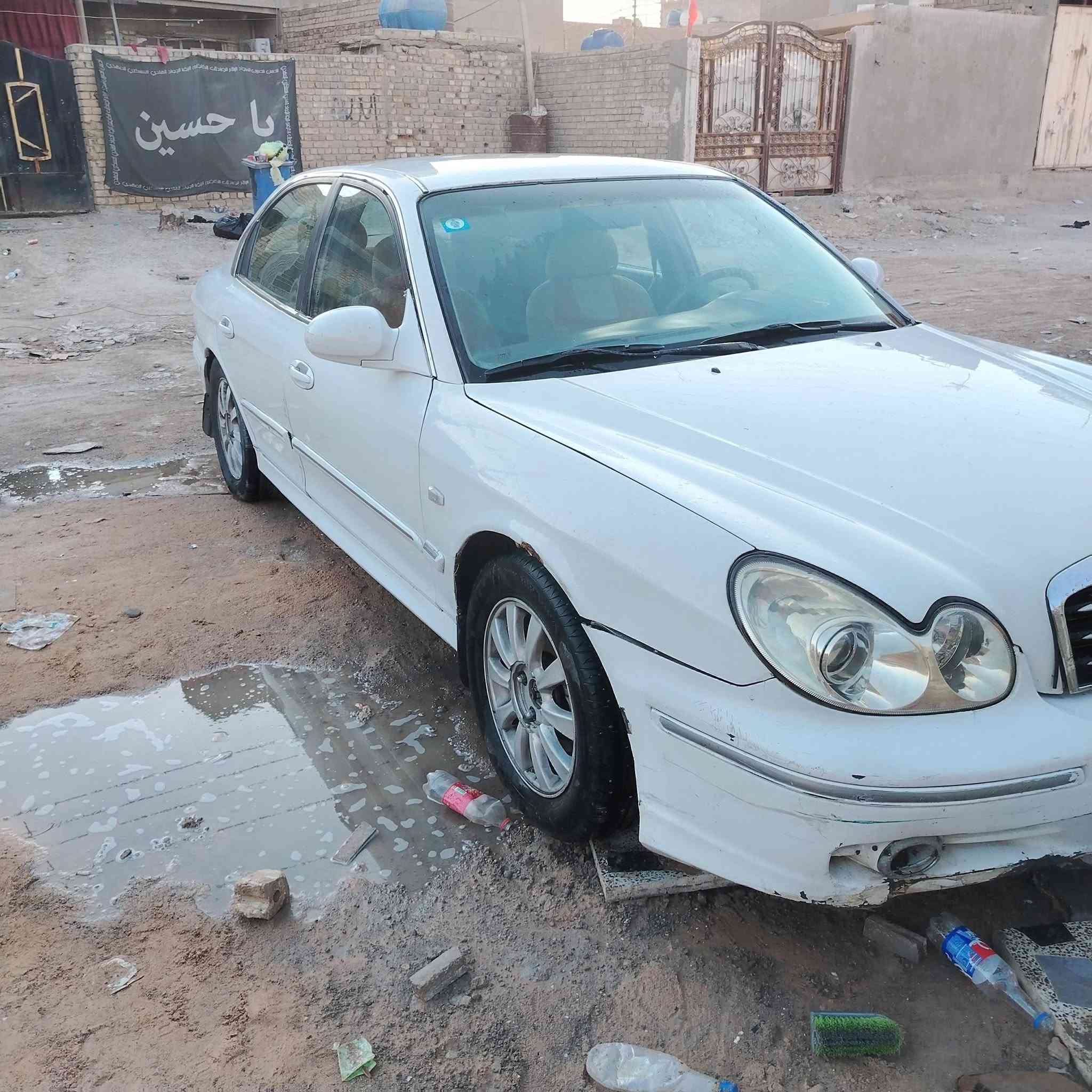 سوناتا وفود موديل 2004 ابيض بغداد بسمي ظربتهه جملغ خلف السايق وارد أمريكي التبريد بس غاز اسبوعين يطير الغاز السعر 54 بيهه مجال ***********
