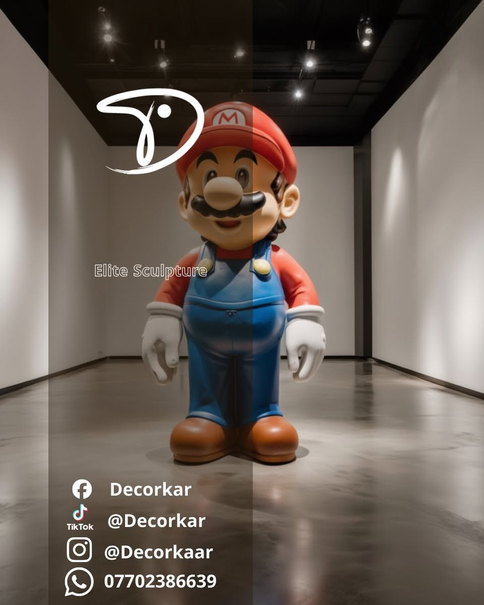 كوردي / عربي

عربي:-

لأول مرة في العراق
تنفيذ مجسمات ثلاثية الأبعاد (3D) من الفوم حسب الطلب
مخصّصة للشركات، الإعلانات، المناسبات، الأعراس، والمحلات التجارية

نقدّم أعمالنا بثلاث فئات:
🔹 نحت إيليت (Elite) – يبدأ السعر من 500 دولار للمتر المربع
🔹 نحت ماستر (Master) – يبدأ السعر من 400 دولار للمتر المربع
🔹 نحت كلاسيك (Classic) – يبدأ السعر من 300 دولار للمتر المربع

قبل البدء بأي عمل، نقوم بتنفيذ نموذج أولي صغير، وبعد موافقة الزبون نبدأ بتنفيذ النموذج النهائي للمشروع.

کوردی:-

بۆ یەکەمجار لە عێراق و کوردستان 
دروستکردنی پەیکەری فۆم بەپيیێ داواکاری کڕیار
تایبەت بە کۆمپانیاکان، ڕیکلامکردن، بۆنەکان، شوێنە بازرگانێکان

پێش هەر کارکردنێکمان نمونەی سەرەتای دروستەکەین دواتر دەستەکەین بە کارە گشتێکە 

کارەکانمان بە سێ پاکێج پێشکەشەکەین 

🔹 پەیکەری إيليت (Elite) – دەستپێئەکات لە نرخی 500 دولار بۆ ١ مەتر چوارگۆشە.

🔹پەیکەری ماستر (Master) –  نرخی دەسپێئەکات لە  400 دولار بۆ یەکمەتر چوارگۆشە.

🔹 پەیکەری كلاسيك (Classic) – نرخی دەستپێئەکات لە 300 دولار بۆ یەک مەتر چوارگۆشە.

نعمل في كركوك وجميع محافظات العراق.

📞 Contact: +964 770 238 6639⁩⁩
