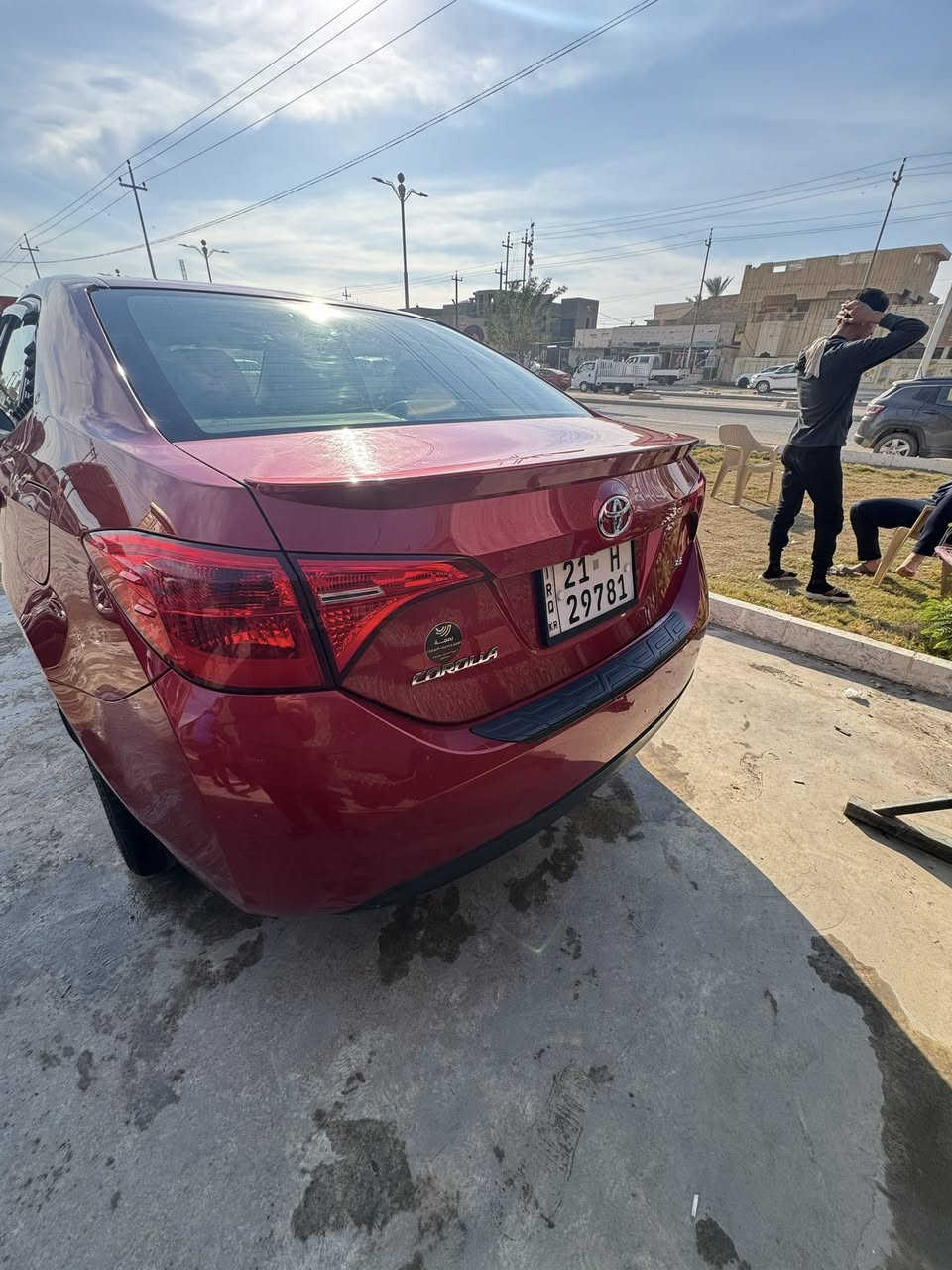 السلام عليكم 
كورلا 2017 للبيعse
الضرر شبر بل بنيد راجع ع بارد بدون صبغ+ جاملغ الامامي الي من جهت السائق+ دعاميه الماميه +باب السائق بارد/ موجود سونار بسياره
كير+محرك مكفوله 
تحكمات ستيرن + نضام الايكو ولسبورت+ رادار امامي+كامرا خلفيه +
السعر 133
الاستفسار خاص او***********
