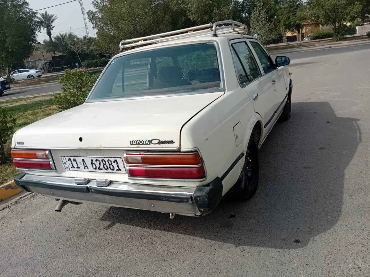 كرونه رقم بغداد سنويه وهزه جديد
مكينه كير تبريد سياره جاهزه مال جني 
السعر 28قفل مكاني بغداد البياع 
ورقمي ***********
