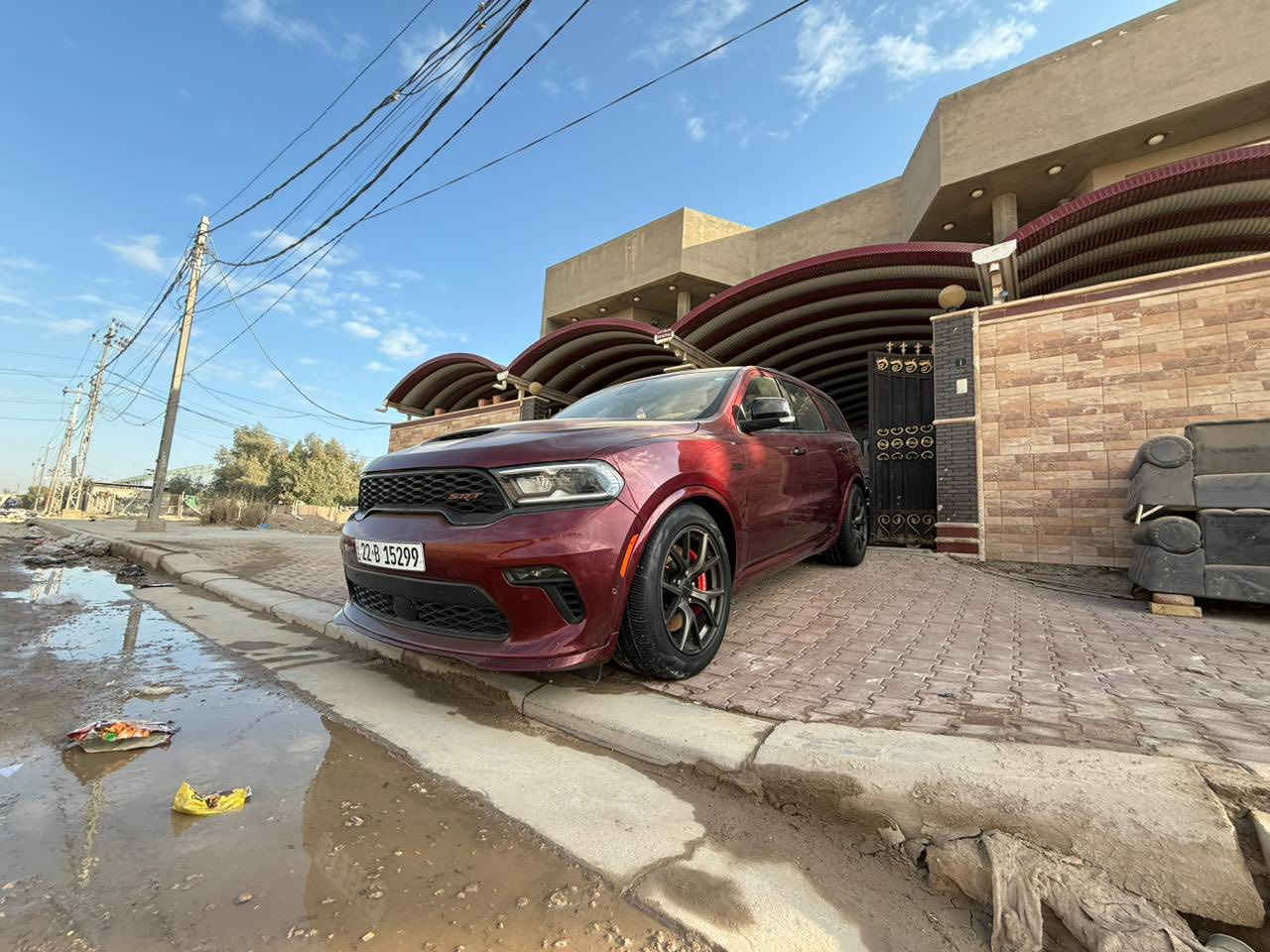 دورنكو SRT
موديل 2023 
مواصفات فووول 1/1 
تبديل جاملغ نفس الون
مرقم اربيل
العنوان الديوانيه 
بيع او مراوس 
للاستفسار تواصل ع الرقم 
***********
