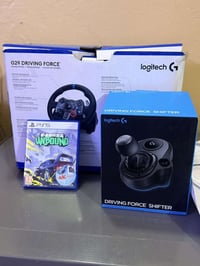 دركسون جميع البلي لوجنك g29 مع لعبة مع كير لوجتك استخدام قليل نضافة ١٠...