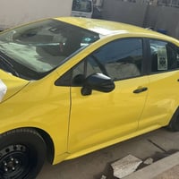 كورلا 2022 امريكي اصفر خصوصي  السعر 135 حادثها بنيد وجاملغ امامي ايمن ...