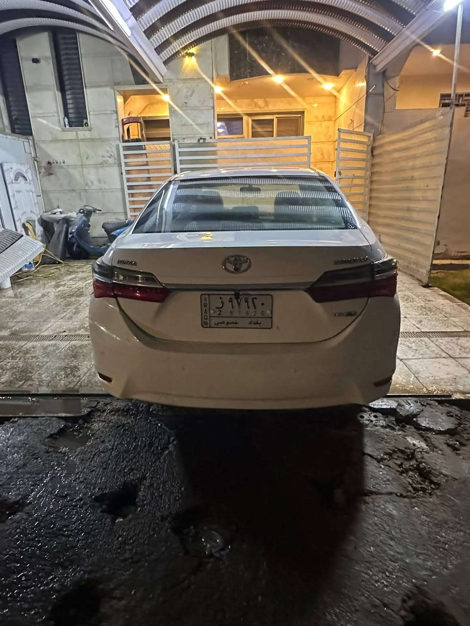 سلام عليكم كورلا ٢٠١٩خليجي ماشيه ٩٠الف بيه ضربه جاملغ خلفي ومصبوغ سياره جديده رقمه بغداد عنوان شارع فلسطين السعر 147رقم تليفون ***********
