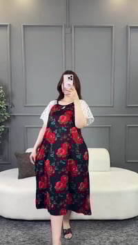 شلحه نسائي • دانتيل كلوش • فري سايز