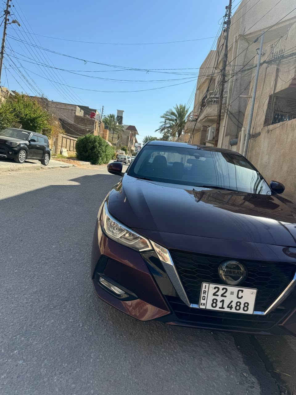 للبيع
نيسان سنترا 2021 فئة SV 
محرك 2000 دوش
مواصفات :
- رادار 
- حساسات امامية و خلفية
- نقط عمياء 
- مثبت سرعة 
- تثبيت مسار
- نظام سماعات bose
- كاميرا خلفية واماميه
- لايت زينون رياضي 
- بصمة ابواب + جنطة
- شاشة carplay 

رقم اربيل بأسم شركة تحويل او وكالة 
السيارة ماشية 65 الف ميل

حادث السيارة بنيد صبغ وجاملغ تبديل بدون دواخل.

السيارة مكانها بغداد  + كربلاء 
السيارة نظيفة جداً ..كير ومحرك مكفولات من كلشي.

السعر 13,500$ وبي مجال قليل

للاستفسار اكثر // *********** واتس 
*********** اتصال
