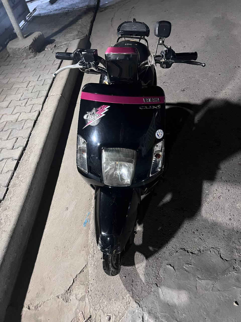 السلام عليكم دراجه بوليس مسطرة
كامل من كلشي  بس شويه بيه كسر بلكفر السعر  800 وبيه مجال ***********
