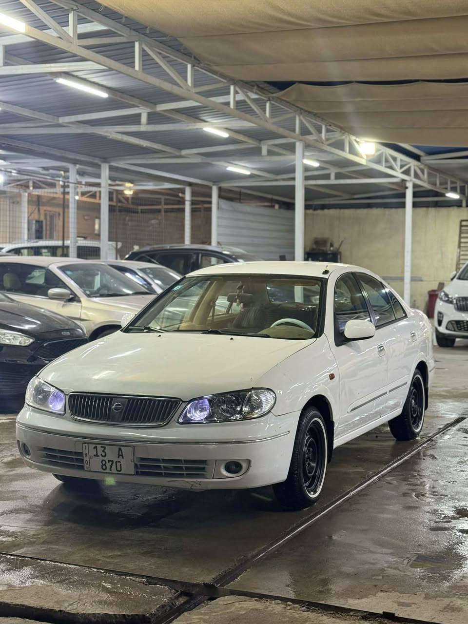 سلام عليكم سني ٢٠٠٦ياباني قبق اابيض لون ابيض بيهه ٢قطع صبغ والباقي بلادي تخم تاير صدر جديد َ تبريد ثلج رقم مميز ميسان شرط التحويل مكاني بغداد الاتصال على الرقم ***********لاستفسار سعره 84 وبيه مجال
