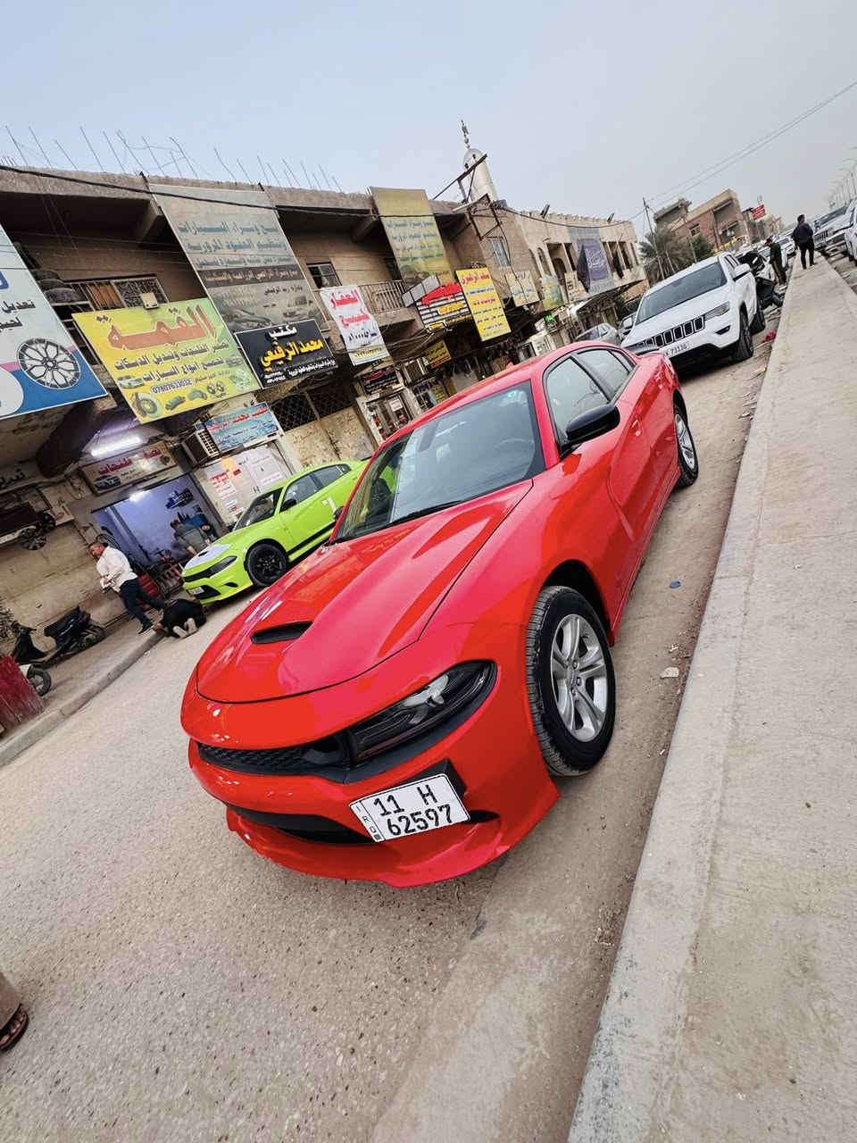 السلام عليكم جارجر موديل 23 حادث بنيد تبديل فقط الباقي كفاله بدون داخل ماشيه 27 فقط 
مواصفات معروفه 
مكاني بابل حله رقم بغداد بسمي 
*********** ه
