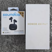 هونر 400 برو • سلفر • سماعة انكر R60i NC