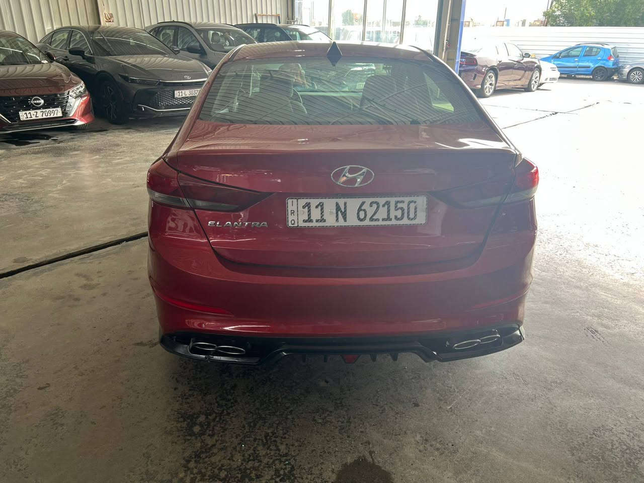 السلام عليكم
للبيع او مراوس 
النترا موديل ٢٠١٧ 
بيها تبديل قبق الجنطه وصبغ الجاملغ الخلفي 
مكان السياره بغداد البياع معارض البياع معرض النبا العظيم 
للستفسار اتصل على الرقم 
***********
او واتساب مامتواجد على الفيس
