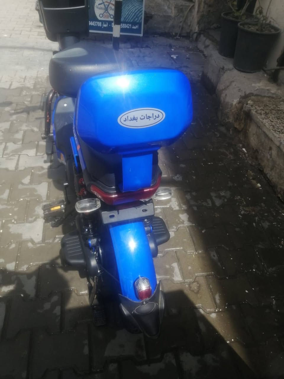 للبيع
دراجة شحن بحالة ممتازة استعمال قليل (أخت الجديدة)
قياس ٢٠
تاير عريض
بلو توث 
تشغيل بصمة أو مفتاح أو عن بعد
دبل اشارة
السعر 400000 دينار
العنوان / الأعظمية _ قرب المقبرة الملكية والجامعة العراقية
موبايل / ***********
***********
***********
