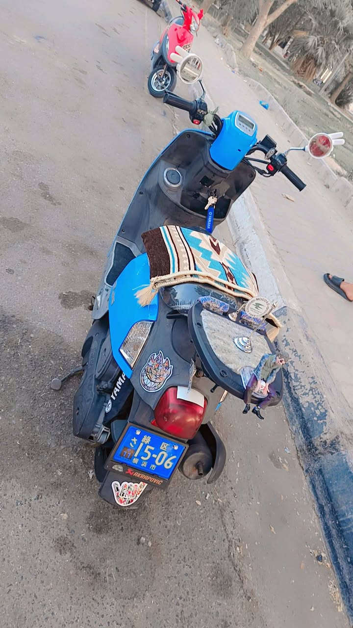 السلام عليكم بوليس نضيفه مال رمبه نوزل ملحه برغي مامفتوح دراجه مكينه ما مفتوحه بوشه49 سلف اشاير هورن كلوب كله شغال شلعه ومعدل الدراجه مرتبه السعر خاص العنوان كربلاء  خاص مفتوح ***********
