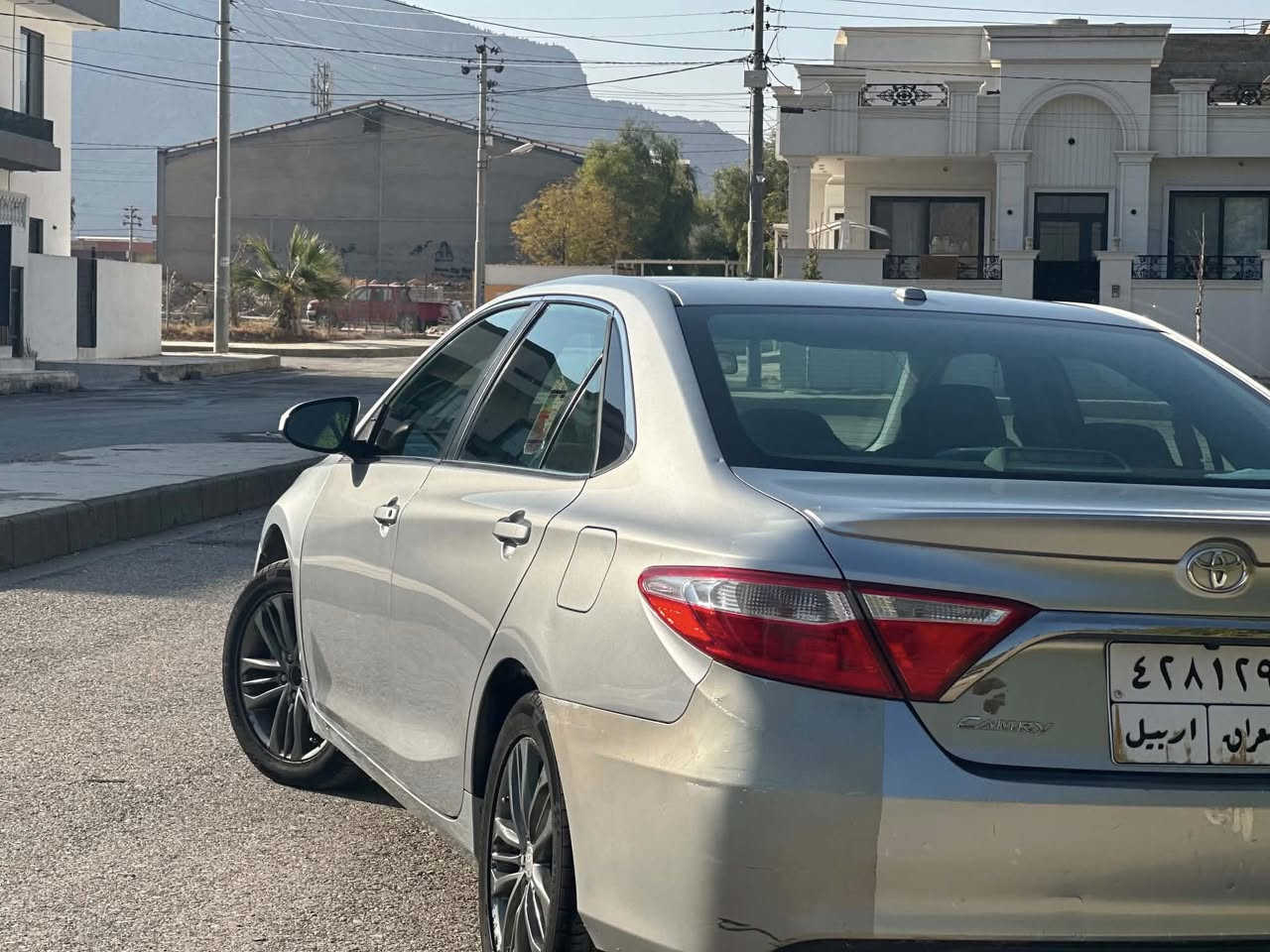 تۆیۆتا کامری 2015 

ڕۆشتووە 103mile

گێڕ و مەکینە بەشەرت 

کوشن سارد و گەرمە

چوار جام کارەبا 

مواسەفاتی تایبەتی xse

دوو پارچە بۆیاخە (بۆنیت،تەنها تۆزێکی چەمەلاخی بۆنیتی لای سەیاق) بێ شانسی و بەشەرت 

سعر/125$ گەڵا و معامەلە

شوێن:ـ ڕانییە

ڕەقەم/***********
