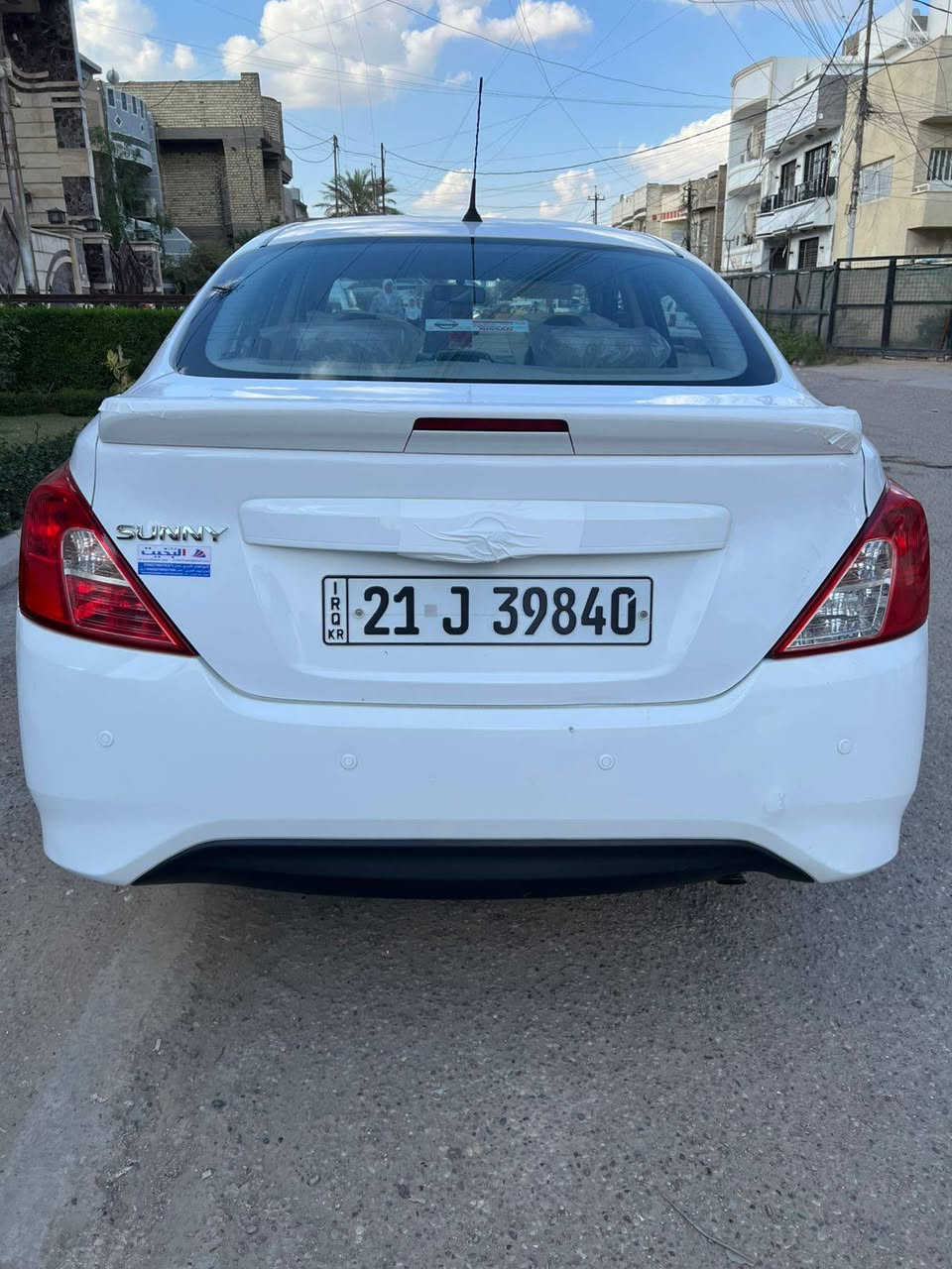 السلام عليكم
نيسان سني 2023 هندي البليته الزركه مكفوله الضربه والصبغ بيها مكانين بارد بصيطات ماشيه 53 الف السياره جديده جداً كير مكينه تبريد حداديه تخم تاير على وضع الشركه السياره باسم الشركة تحويل او وكاله مكان السياره بغداد سعرها 107$ وبيها مجال بصيط اللاستفسار ***********
