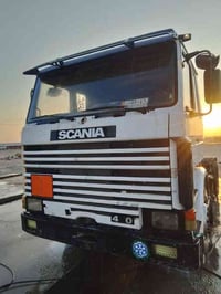 سكانيا مشلح 143 /08 جاهزه لشغل اكسن بومه لستفسار لتصاال ‏‪07732592850‬...