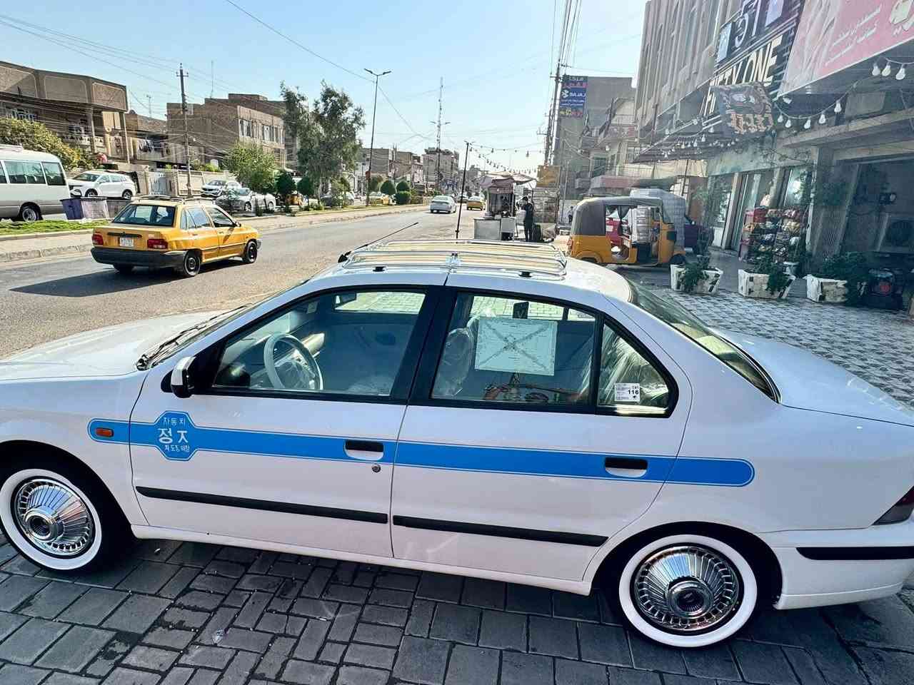 السلام سمند موديل  2011 بغداد خصوصي تحويل ثاني يوم السياره بأسمي رقم انكليزي محرك وكير خير من الله تبريد ثلج كهربائيات كلهه شغاله السياره احله من الصور مكاني بغداد الشعب حي البساتين السعر 51 وبيهه مجال بسيط حك الجيه رقمي ***********
