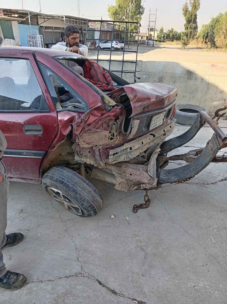 اوبل رقم نينوى موديل ١٩٩٣ للبيع ٢٢ وبي مجال سنويه خضراء رقم (***********) (***********)
