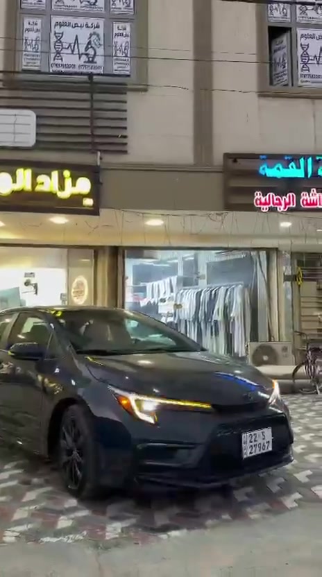 � للبيع | Toyota Corolla SE 2025 🚗
🎨الون اسمنتي مميز

✨ الفئة: SE
📍 العنوان: الدورة
❌ بدون إيربگ

أبرز المواصفات:
✅ محرك 2.0 لتر Dynamic Force
✅ ناقل حركة CVT مع 10 سرعات وهمية
✅ نظام تشغيل ذكي (Smart Key) مع زر تشغيل
✅رادار جانبي 
✅رادار امامي
✅ شاشة لمس 8 إنج مع دعم Apple CarPlay و**Android Auto**
✅ كاميرا خلفية
✅ جنوط رياضية ألمنيوم 18 إنج
✅ مصابيح LED أمامية وخلفية
✅ مثبت سرعة
✅ مكيف أوتوماتيك
✅ مقاعد رياضية بتطعيمات قماش
✅ مقود جلد متعدد الوظائف
✅ شاحن USB Type-C
✅ نظام فرامل ABS مع توزيع إلكتروني EBD
✅ نظام الثبات الإلكتروني VSC
✅ نظام مراقبة ضغط الإطارات TPMS

💥صبغ جاملغ ايسر مع ربع بنيد صبغ
🤐ماشيه 6000mil

📞 للتواصل: ***********

📍 العنوان: الدورة

ملاحظة: السيارة بدون إيربگ،
