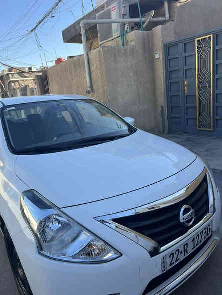 السلام عليكم نيسان سني موديل ٢٥ السيارة ماشية ١٢ ألف مكفولة من الضربة والبارد والصبغ العنوان بغداد الزعفرانية شارع المعهد السنوية باسمي تحويل ثاني يوم السعر ١٣٢ الرقم ***********
