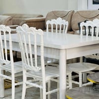 ميز طعام تركي • ٤ كراسي • الشطرة شارع دبي