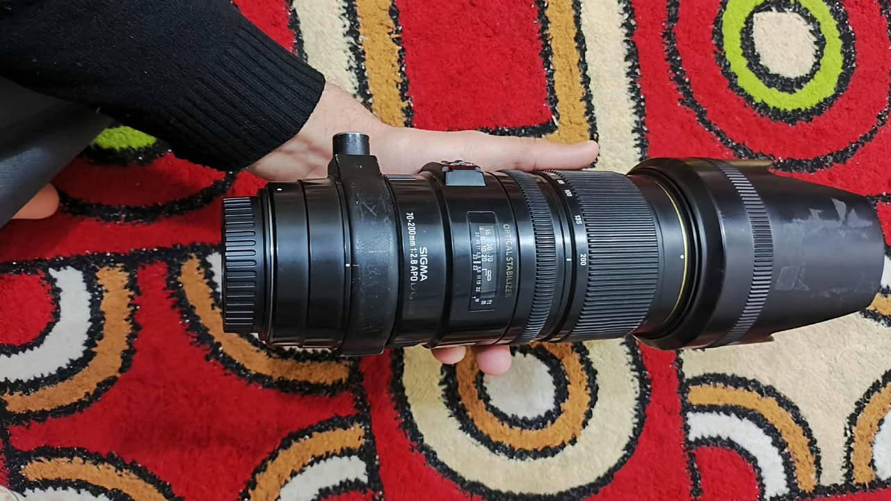70_200 سكما للكانون فتحه 2.8 اصدار اول تك


**إذا كنت صاحب هذا الإعلان وتريد حذفه لأي سبب، رجاءا أرسل رسالة إلى الدعم الفني**