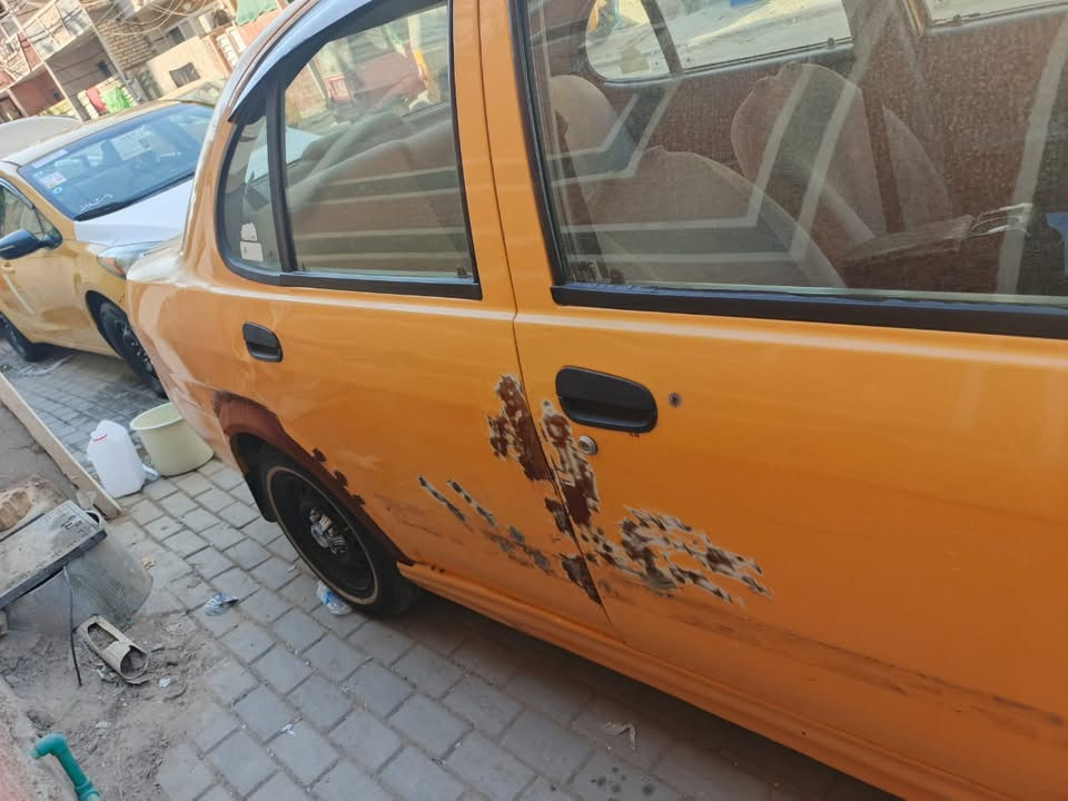 سلام عليكم طيبه موديل2015
سياره بيها ضربه مثل ما واضح
بل صوره معمر بس ممصيوغ
وبيها تبديل جاملغ مبدل امامي وبنيد 
وشواصي ملحومه بس اسياره كاعده حلوه
كير مكينه تبريد خير من الله ابيع على هاي الوضعيه
سياره بسمي تحويل ثاني يوم سعر 30وبيها مجال 
عنوان شعب حي البساتين ***********
