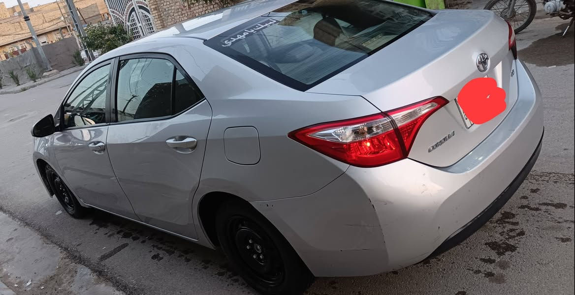 كورلا امريكي 2015 ظررة جامغ خلفي عكس السايق 
بقية السيارة مكفولة
محرك 1800 
تحويل ثاني يوم سيارة نظيفة حدادية تخم تاير محرك كير
سيارة جاهزة 
مكان سيارة الكوت
السعر 122 $ وبية مجال 
اتصال او واتساب او خاص 
***********
